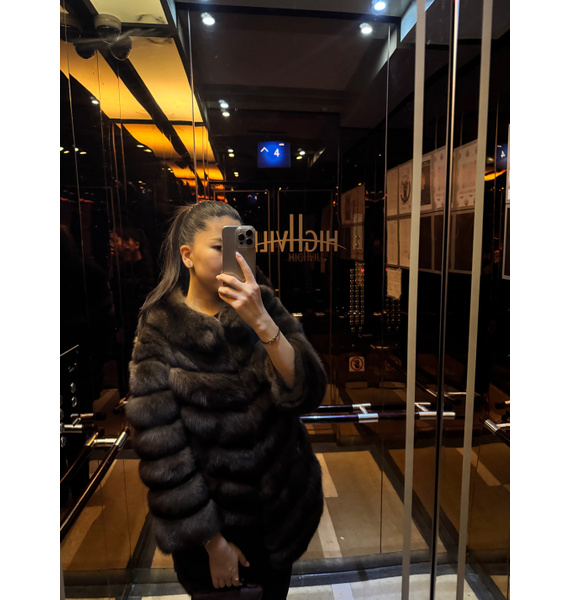 Шуба • Nina Ricci • Коричневый