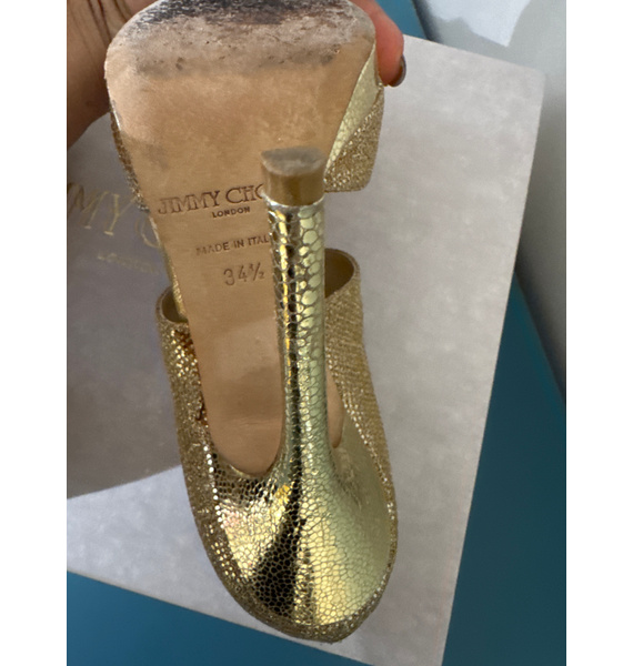Босоножки • Jimmy Choo • Золотой