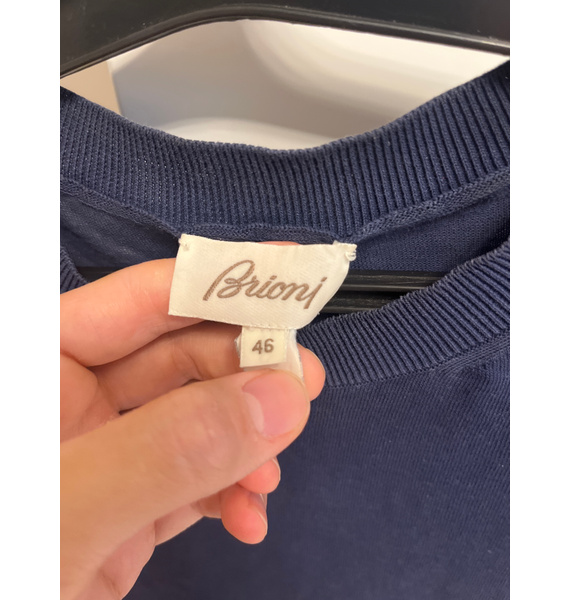Футболка • Brioni • Темно-синий