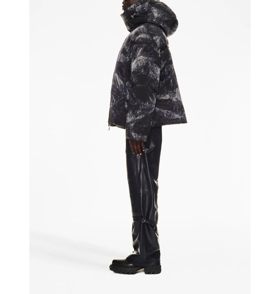 Пуховик • Off-White • Черный