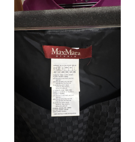 Платье • Max Mara • Черный