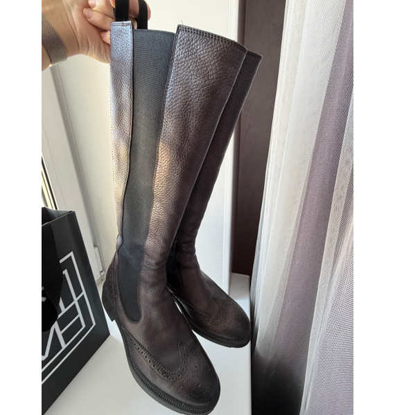 Сапоги • Santoni • Коричневый