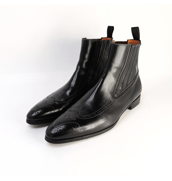 Полусапоги • Santoni • Черный