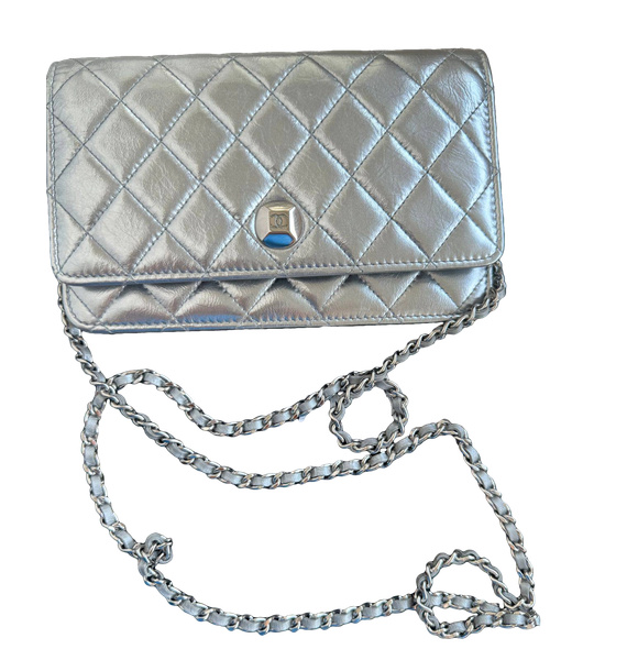Сумка • Chanel • Серебряный