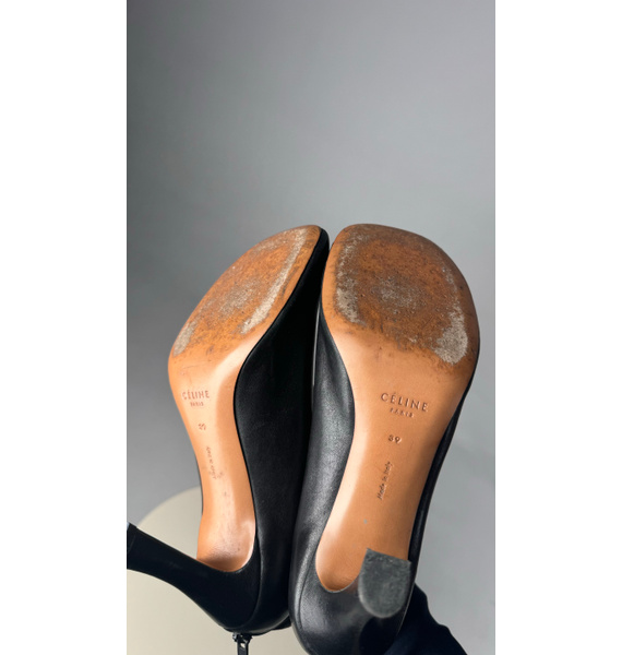 Ботильоны • Celine • Черный