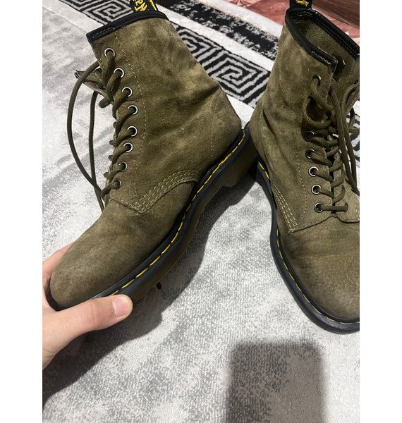 Сапоги • Dr. Martens • Хаки