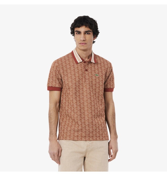Поло • Lacoste • Оранжевый