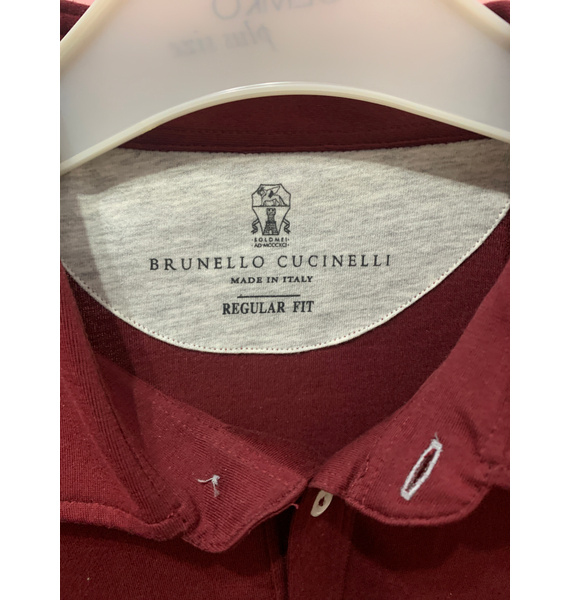 Поло • Brunello Cucinelli • Бордовый