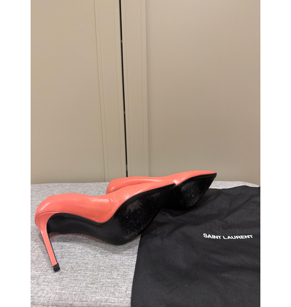Туфли • Saint Laurent • Коралловый