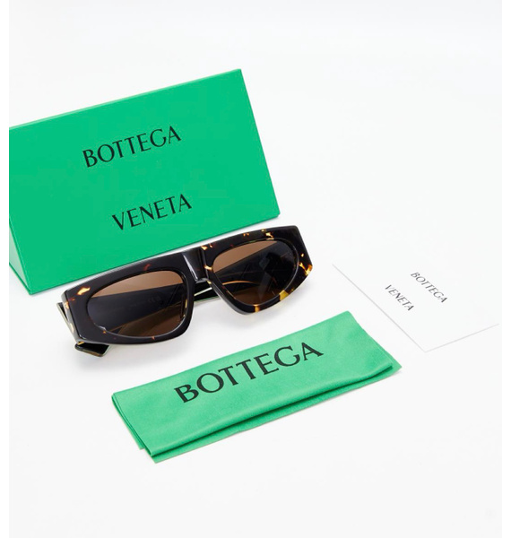 Солнцезащитные очки • Bottega Veneta • Коричневый