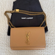 Сумка • Yves Saint Laurent • Бежевый