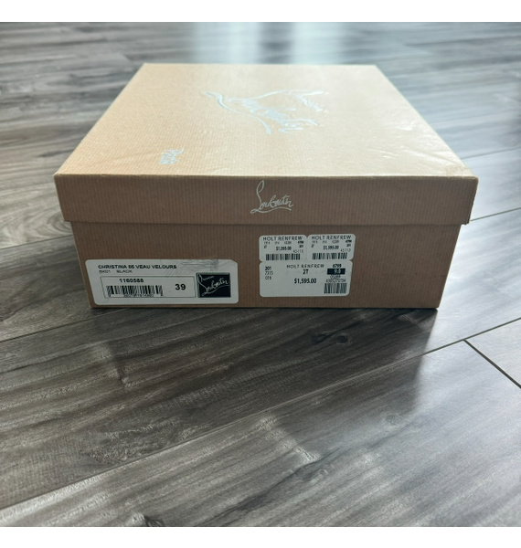 Полусапоги • Christian Louboutin • Черный