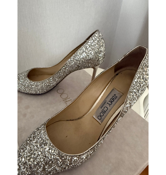 Туфли • Jimmy Choo • Серебряный