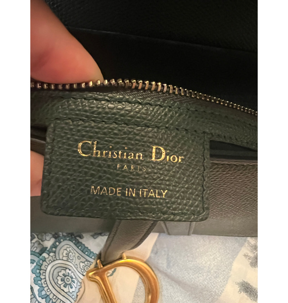 Сумка • Christian Dior • Зеленый