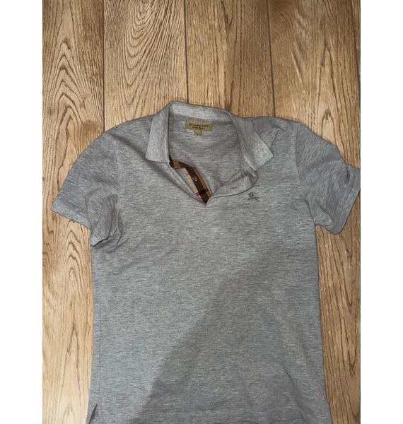 Поло • Burberry • Серый