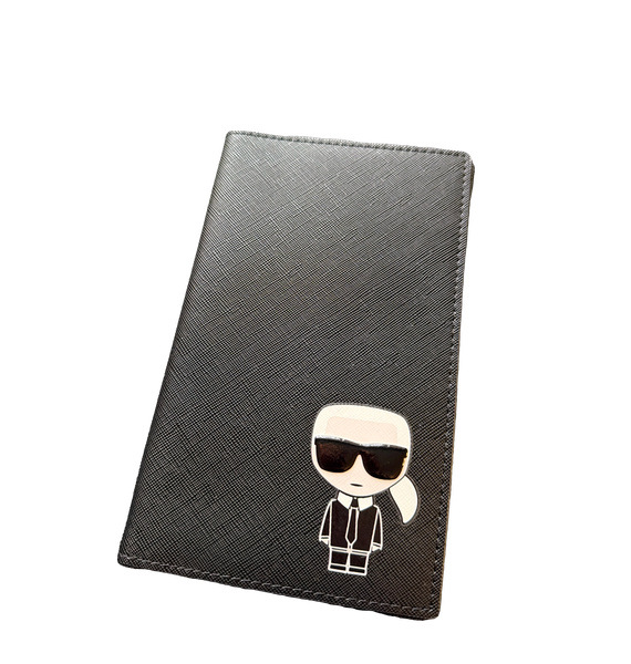 Чехол для паспорта • Karl Lagerfeld • Черный