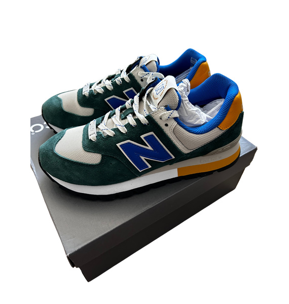 Кеды • New Balance • Зеленый