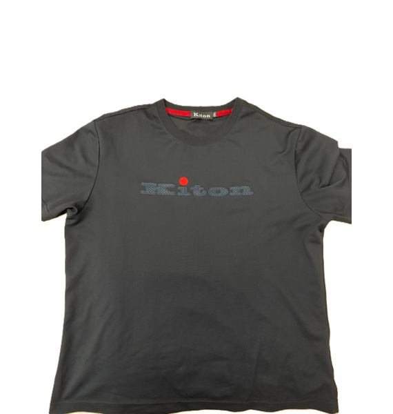 Футболка • Kiton • Темно-синий