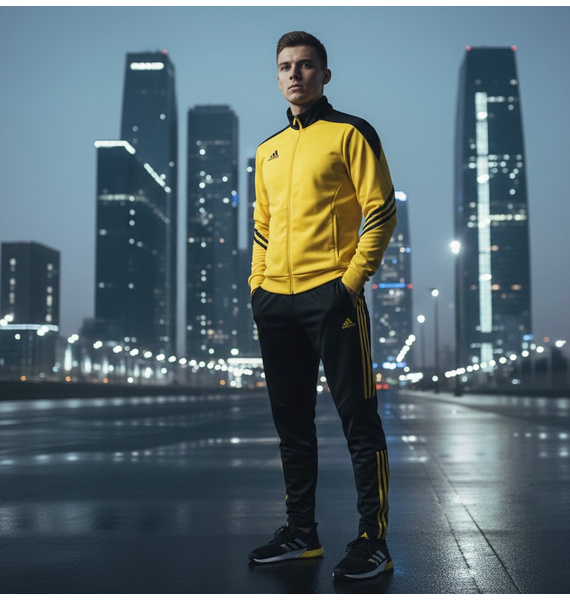 Олимпийка • adidas • Желтый