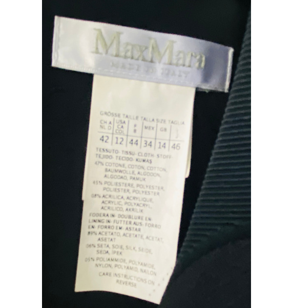 Платье • Max Mara • Черный