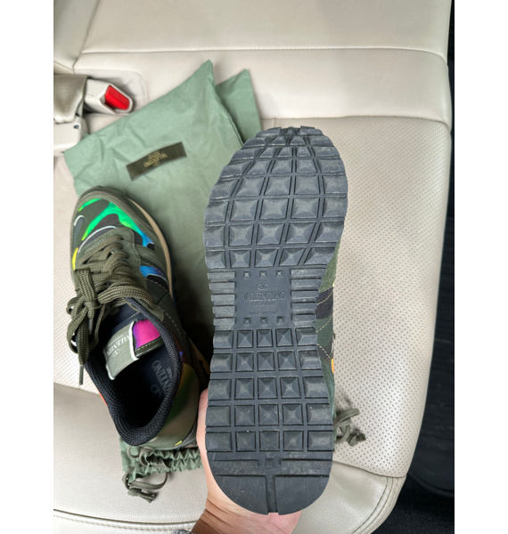 Кроссовки • Valentino • Зеленый