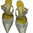 Туфли • Manolo Blahnik • Зеленый