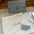 Сумка • Christian Dior • Голубой