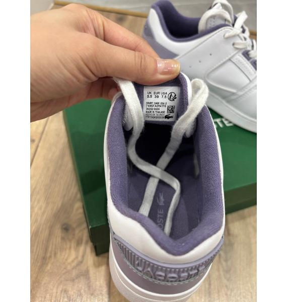 Кроссовки • Lacoste • Белый