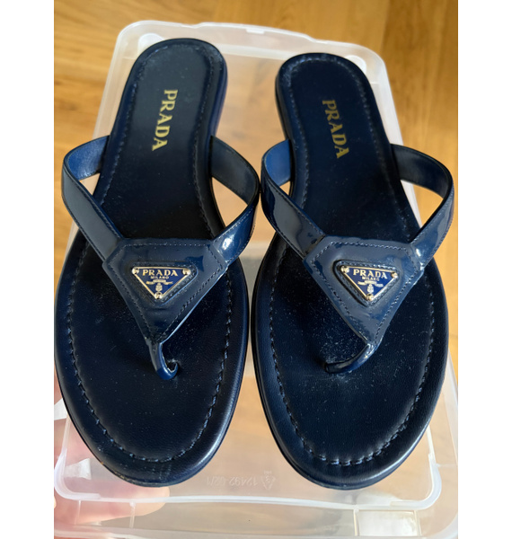 Шлепанцы • Prada • Синий