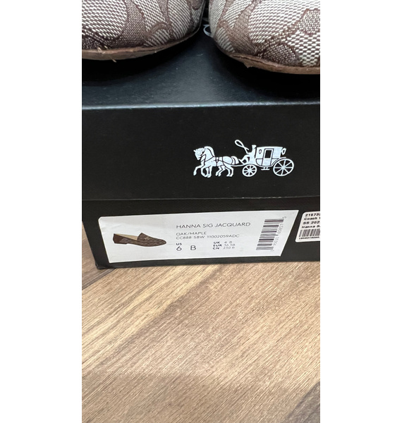 Мокасины • Coach • Горчичный