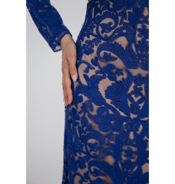 Платье • Tadashi Shoji • Синий