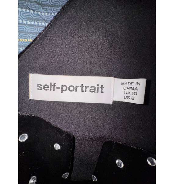 Платье • Self-Portrait • Черный