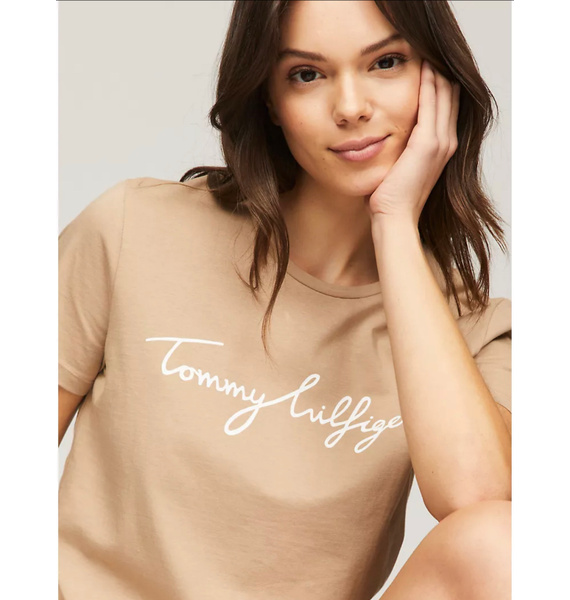 Футболка • Tommy Hilfiger • Песочный