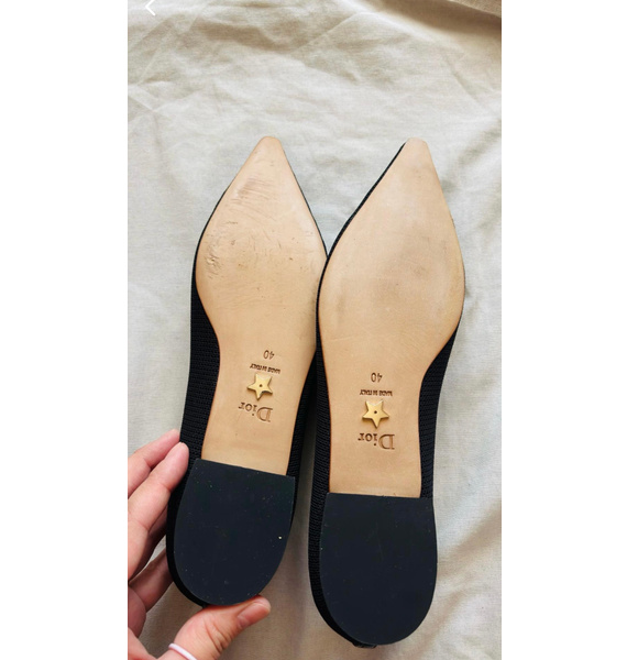 Балетки • Christian Dior • Черный