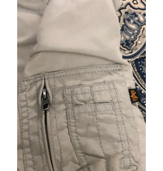 Куртка • Alpha Industries • Бежевый