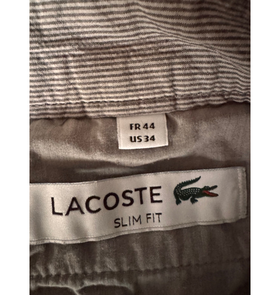 Брюки • Lacoste • Серый