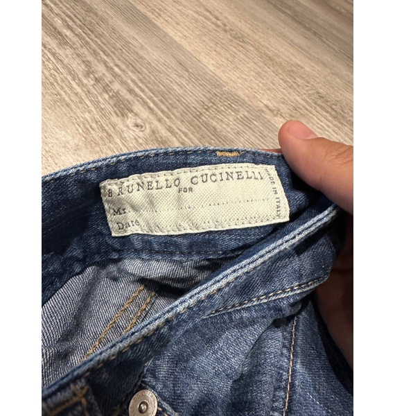 Джинсы • Brunello Cucinelli • Голубой