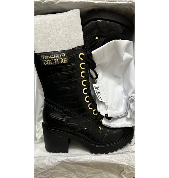 Сапоги • Versace Jeans Couture • Черный