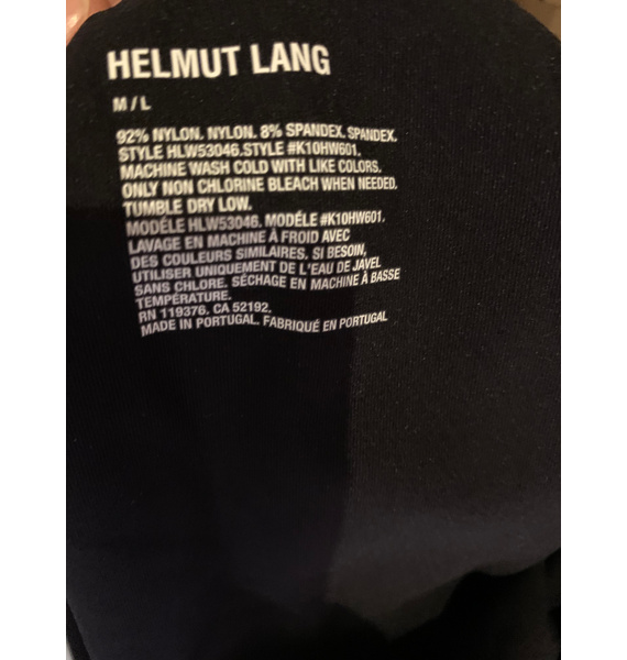 Платье • Helmut Lang • Черный