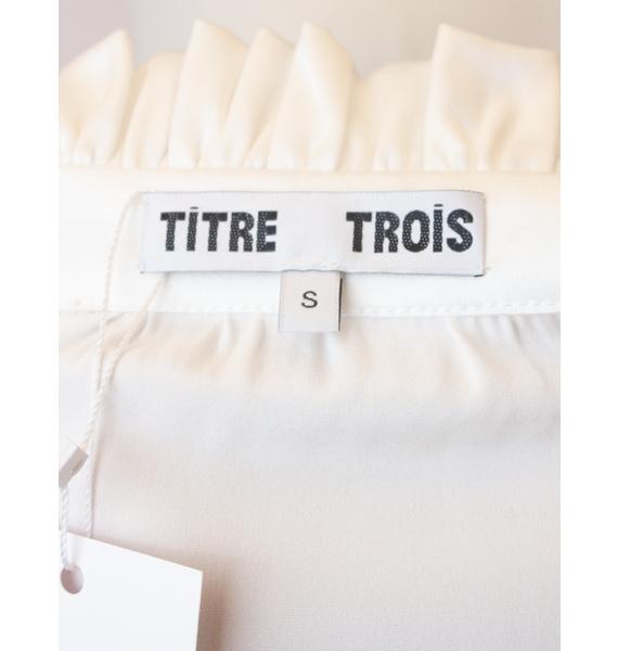 Блузка • TITRE TROIS • Молочный