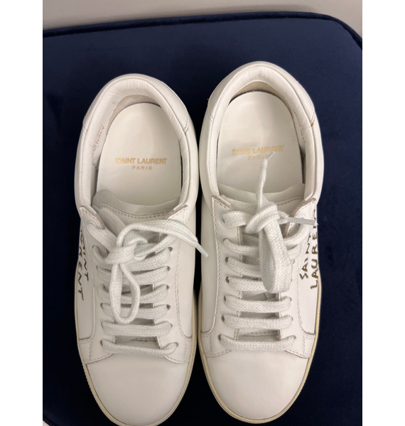 Кеды • Saint Laurent • Белый
