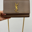 Сумка • Saint Laurent • Бежевый