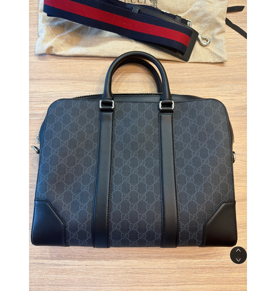 Сумка • Gucci • Тёмно-серый