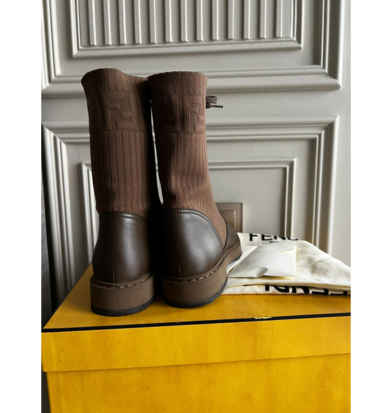Ботинки • Fendi • Коричневый
