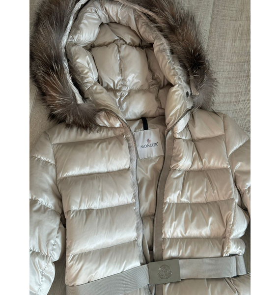 Пуховик • Moncler • Бежевый