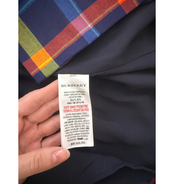 Юбка • Burberry • Синий