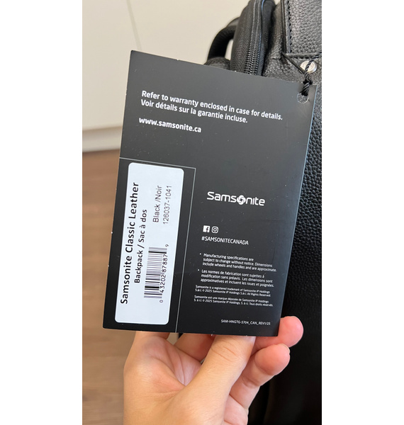 Рюкзак • Samsonite • Черный