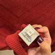 Джемпер • Hermès • Бордовый