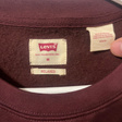 Свитшот • Levi's • Бордовый