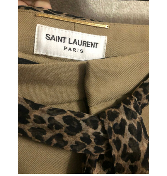 Брюки • Saint Laurent • Золотой